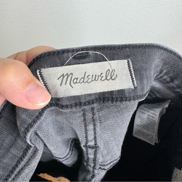 Madewell Cali Demi-Boot Jeans in Tobin Wash: Inset-Leg Edition Size 24 - Picture 8 of 11